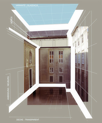 Maria Langthaller Architektin Wien - Wettbewerb Hofburg Wien - Plakat